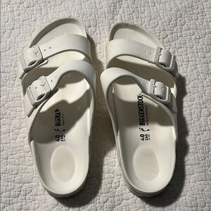 Birkenstock White Sandals